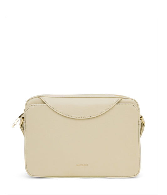 BRIDGE Vegan Crossbody Bag - Vintage | Color: White - variant::vanilla