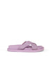ALVERA Women's Vegan Flat Sandals | Color: Purple - variant::lilac