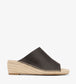 ALOE Vegan Low Heel Wedge Shoes | Color: Black - variant::black